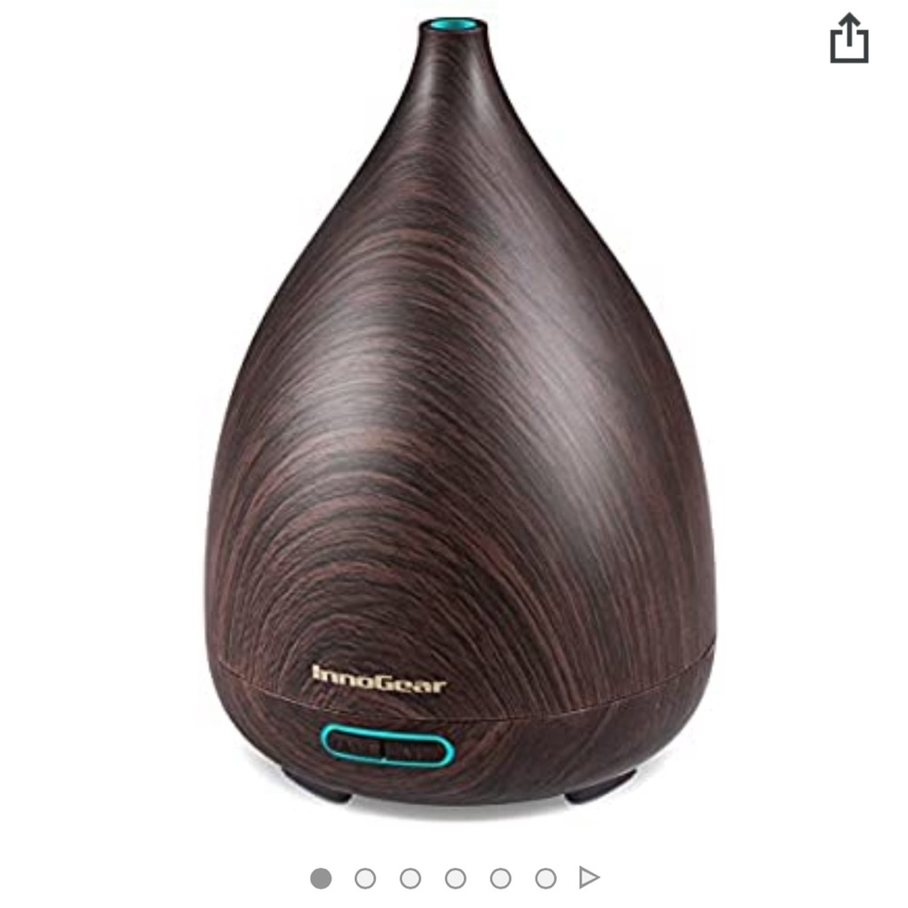 InnoGear 200ml Wood Grain Essential Oil Diffuser